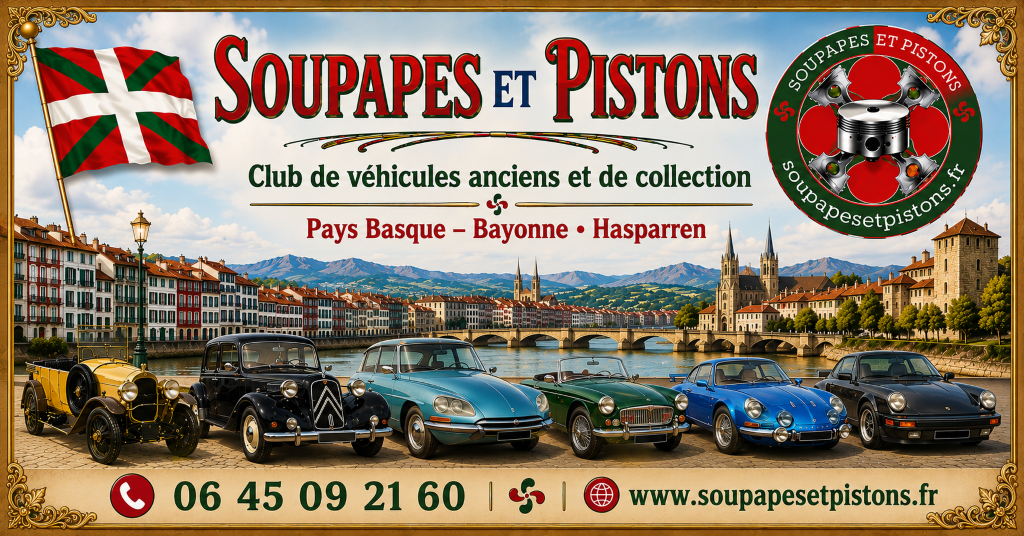 Bannière du club Soupapes et Pistons